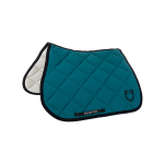 Equestro Sottosella Jumping Black Line Edition in tessuto tecnico + ricamo personalizzato