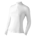 Tattini Maglia Equitazione da Donna Manica Lunga con Zip