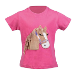 HKM T-Shirt da Bambini in Cotone modello Lola Fluffy