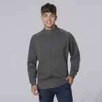 Felpa da Uomo con Cerniera invisibile Full Zip