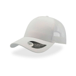 Atlantis Rapper Cotton Cappello Unisex con Visiera Curva a 5 Pannelli e Mesh Posteriore