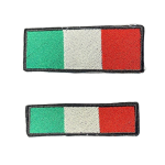 Toppa Patch Bandiera Italia Ricamata