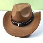 Cappello Western Unisex a visiera larga