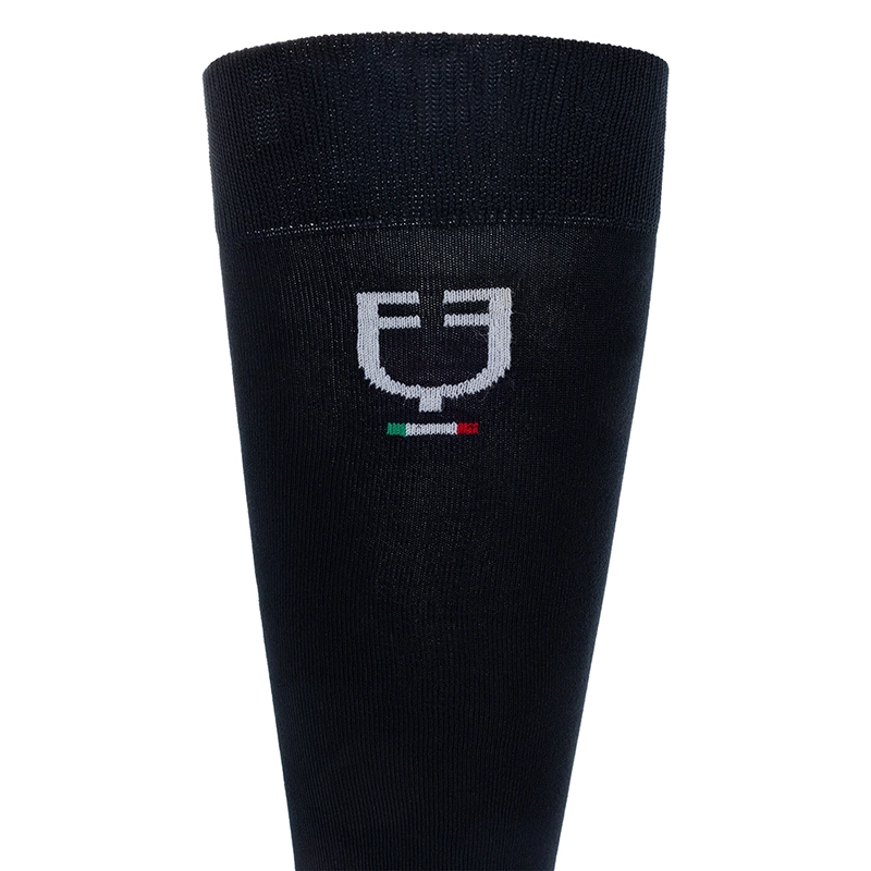 Equestro Calza Tecnica Elasticizzata con bandiera italiana