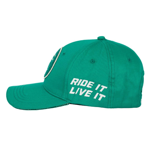 Equestro Cappellino Baseball unisex in cotone con patch in spugna