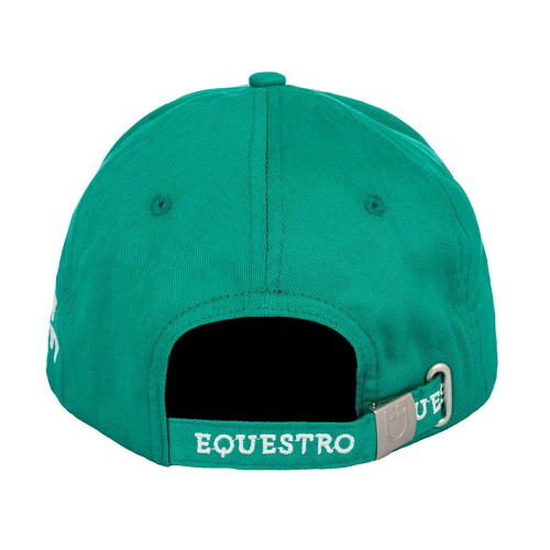 Equestro Cappellino Baseball unisex in cotone con patch in spugna - immagine 3