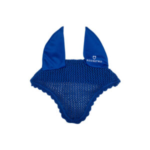 Equestro Cuffietta da Pony in Cotone con Orecchie Elasticizzate