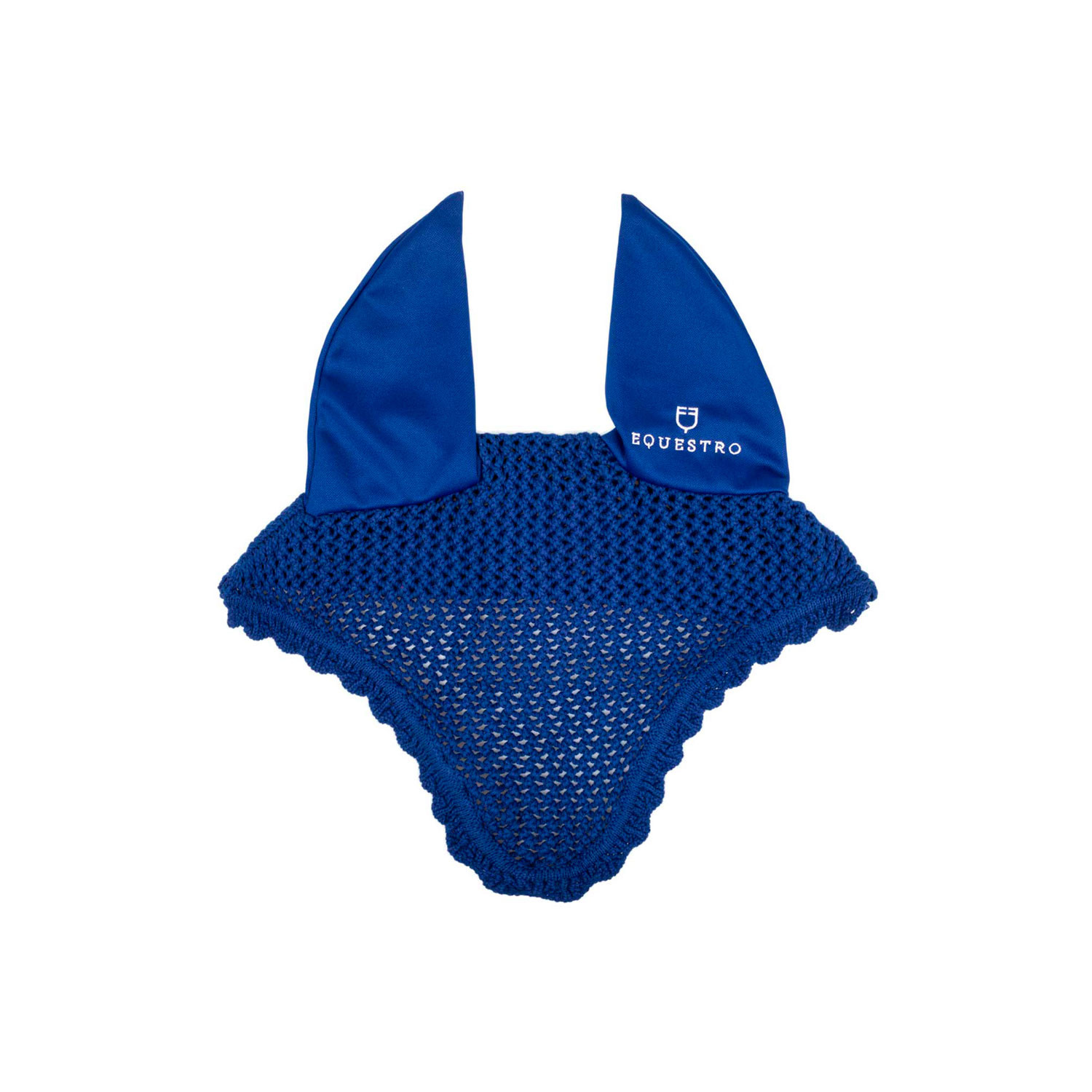 Equestro Cuffietta da Pony in Cotone con Orecchie Elasticizzate