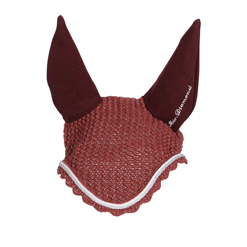 Equestro Cuffietta in cotone Diamond con cordura e brillantini - immagine 2