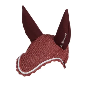 Equestro Cuffietta in cotone Diamond con cordura e brillantini