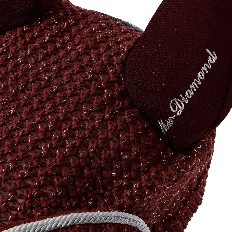 Equestro Cuffietta in cotone Diamond con cordura e brillantini - immagine 5