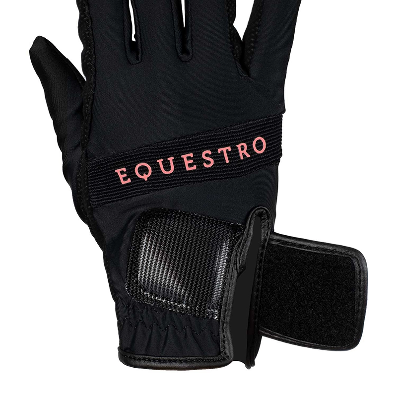 Equestro Guanti in Tessuto Tecnico con logo - immagine 4