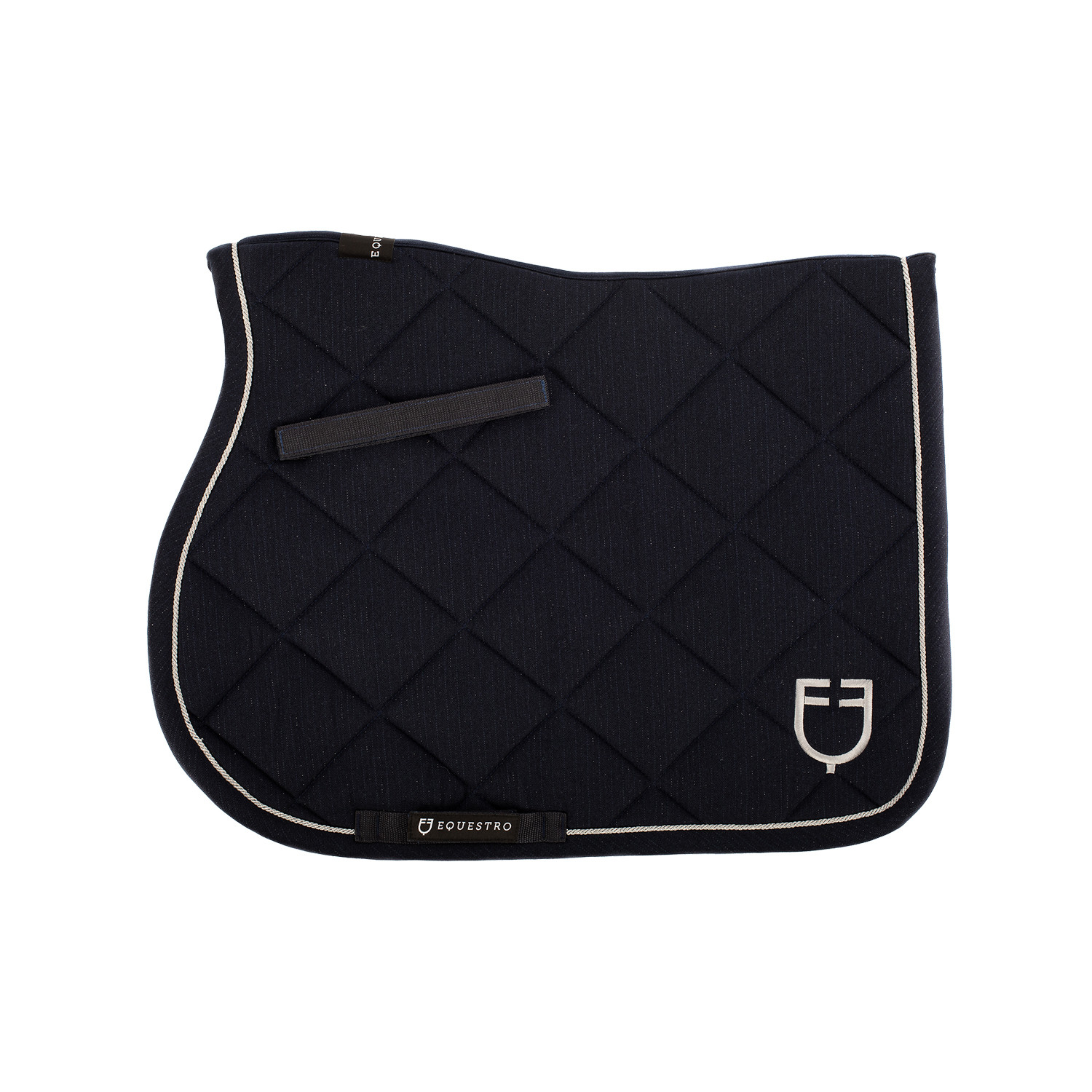 Equestro Sottosella da Salto Diamond in cotone con logo - immagine 2