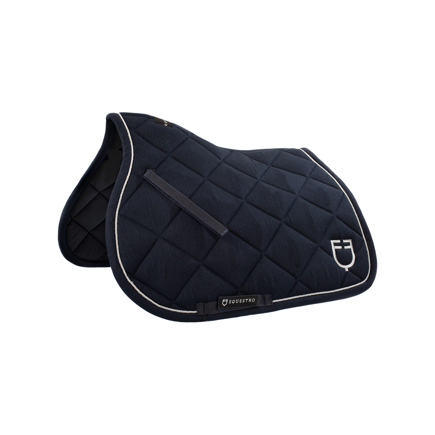 Equestro Sottosella da Salto Diamond in cotone con logo