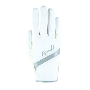 Roeckl Lorraine Guanti Donna da Equitazione bianco
