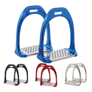 Sartore Staffe Inglesi in lega leggera con Pedane Inox Carico Rottura 1000 Kg