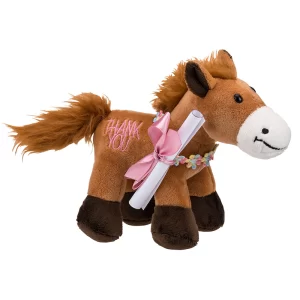 Showmaster Peluche Horsly Thank you