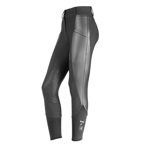 Tattini Pantaloni Melissa con Inserti in Ecopelle - immagine 3